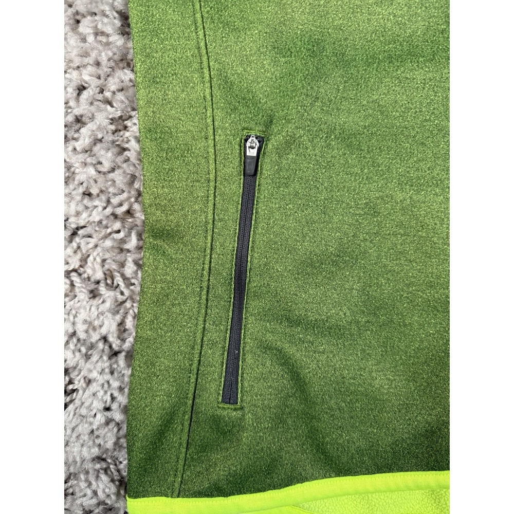 Nike Golf Therma Fit Pullover Womens Medium 1/2 Zip 685282-702 Green Long Sleeve - Picture 5 of 13
